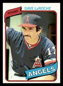 Dave LaRoche 1980 Topps #263 California Angels Near Mint NM - Picture 1 of 2