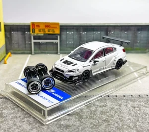CM 1:64 JDM STI WRX Varis Widebody Racing Sports Model Diecast Collect Car - Picture 1 of 5