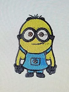 Manta de bebé bordada personalizada Minion - Imagen 1 de 1