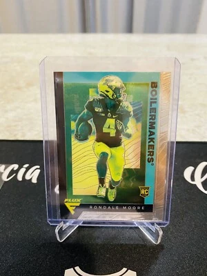 RONDALE MOORE 2021 CHRONICLES DRAFT PICKS FLUX RC PWE - Image 1 of 4