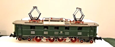 MARKLIN HO 3366 AC E-Lok BR 152 034-5 DB GREEN E-LOCOMOTIVE 95 EXPORT . - Image 1 of 4