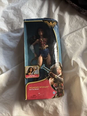 Wonder Woman 12" Battle Ready Collectible Action Figure 2016 New - Image 1 of 4