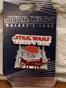 Disney Trading Pin Star Wars Galaxys Edge Opening Day - Picture 1 of 6