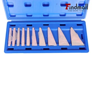 10 Pcs Precision Angle Block Set 1 To 5 Degree & 5 To 30 Degree Gauge Block - Picture 1 of 24