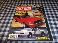 HOT ROD MAGAZINE  NOVEMBER      1981  MUSTANG MAGIC NASCAR REGAL WALTRIP