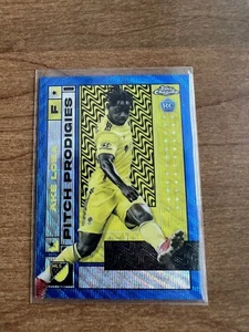 2022 Topps Chrome MLS Ake Loba Blue Wave Refractor 56/199 Rookie - Picture 1 of 2