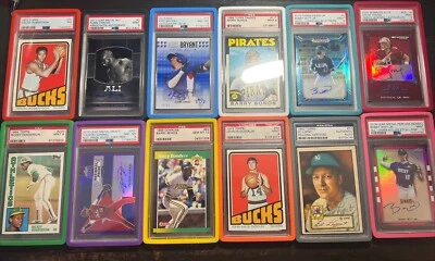 PSA Graded Card Slab Guard Bumper Protector For Trading Cards And Pokemon Cards