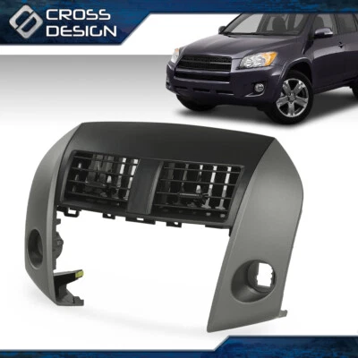 Biseles de ventilación de tablero de CA centrales para Toyota aptos para RAV4 2006-2012 55663-42020 Foto 1 de 4