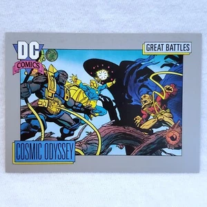 Cosmic Odyssey Great Battles #159 1992 DC Comics Card - Picture 1 of 2