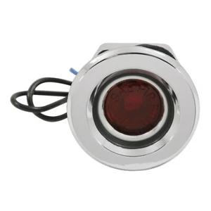 New Rear Flat Red Side Marker Light Assembly Trim Parts Fits Monaco Fury MP4160 - Picture 1 of 1
