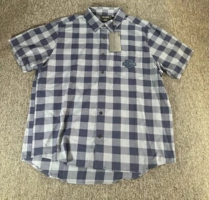 Harley-Davidson Hemd Blau Knopfleiste Größe Large XXL 2XL Biker Rider HD - Bild 1 von 5