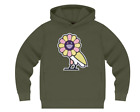 XXL Takashi Murakami x OVO Surplus Flower Owl Hoodie Military Green100%AUTHENTI