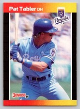 1989  Donruss #326 Pat Tabler Kansas City Royals