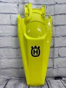 Husqvarna yellow rear fender 2023 TC/TX/FC/FX With Husqvarna logo