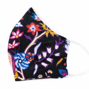 Vera Bradley 1 Plissee Maske mit verstellbarem Gummizug - Foxwood - NEU (28281-N56) - Bild 1 von 6