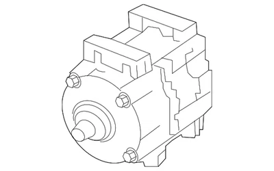 Ford 2008-2010 original - Conjunto de compresor 9L3Z-19703-E Foto 1 de 4