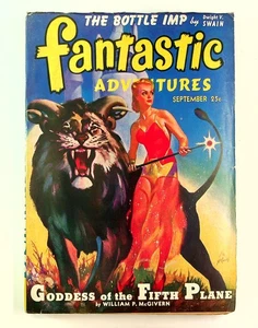 Fantastic Adventures Pulp / Magazine Sep 1942 Vol. 4 #9 FN+ 6.5 - Picture 1 of 3