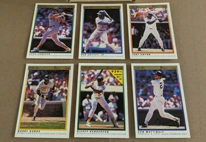 Juego completo de 132 cartas de béisbol 1991 O-Pee-Chee Premier Griffey Ryan Bonds +++ - Imagen 1 de 1