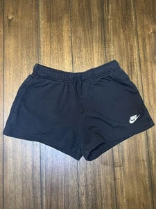 Nike Sportswear Shorts Damen MEDIUM schwarz Club Fleece Relaxed Mid Rise 3" - Bild 1 von 3