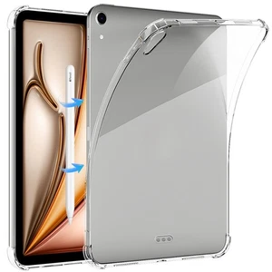 Funda transparente para iPad Air 13 pulgadas/Aire 11 pulgadas M3 (2025)/M2 (2024) cubierta a prueba de golpes - Imagen 1 de 17