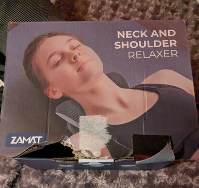ZAMAT Neck and Shoulder Relaxer w/Magnetic Therapy Pillowcase, Neck Stretcher... - Image 1 of 4