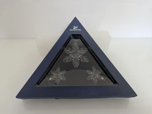 Swarovskiđź’Ž Weihnachtsstern Christmas Ornament 2008 3er Set 946487 OVP - Picture 1 of 3