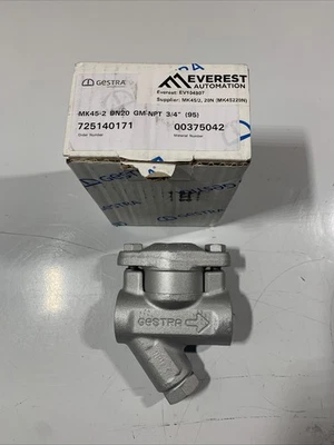 Gestra Flowserve Thermostatic Steam Trap MK45/2 3/4" MK45220N
