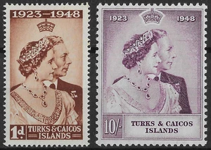 Par RSW Turks & Caicos 1948 como nuevo - Imagen 1 de 2