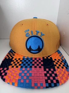 Golden State Warriors The City Hardwood Classics Orange Hat '47 Brand - Picture 1 of 9