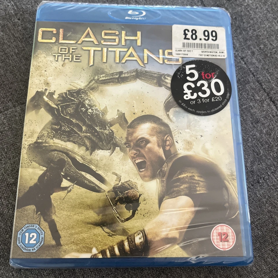Clash of The Titans Blu-ray 2010 Region 5051892022606
