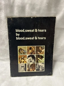 Libro de gira vintage del programa de conciertos de la gira Blood Sweat & Tears 1971 - Imagen 1 de 3