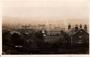 Milton Cambridgeshire England Birds eye View Vintage Postcard - Picture 1 of 2