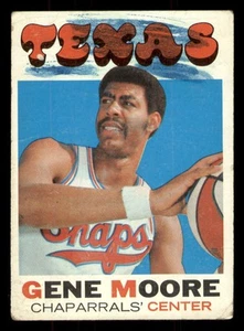 1971-72 Topps #231 Gene Moore Poor Condion - Picture 1 of 2
