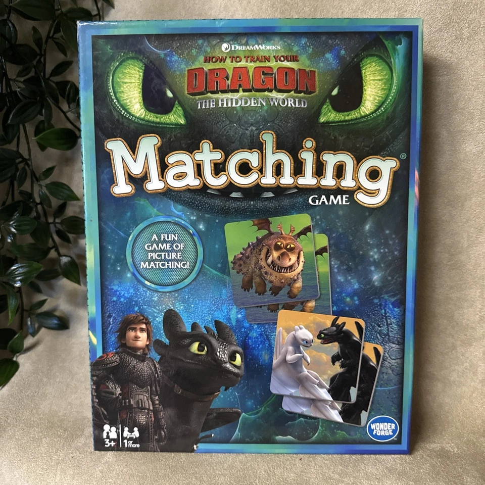 How To Train Your Dragon: The Hidden World Matching Game Wonder Forge - Image 1 of 3