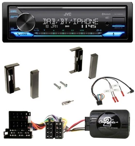JVC Bluetooth DAB USB Lenkrad Autoradio für Audi TT (1998-2006) - Bild 1 von 10