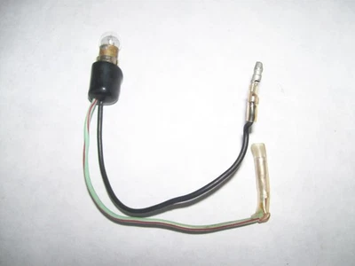 1971 Honda CT90 Speedometer Neutral Light Bulb Socket and Wire - Image 1 of 2