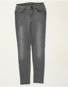 LIU JO Womens Skinny Jeans Small W26 L27 Grey AY06 - Picture 1 of 4