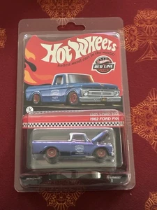 2022 Hot Wheels Redline Club RLC Exclusive 1962 Ford F100 #25977/30000 BLAU - Bild 1 von 2