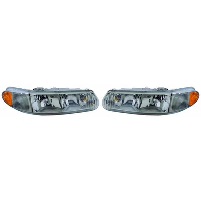 For Buick Century Headlight 1997-2005 Pair Driver and Passenger Side | CAPA - Image 1 of 4