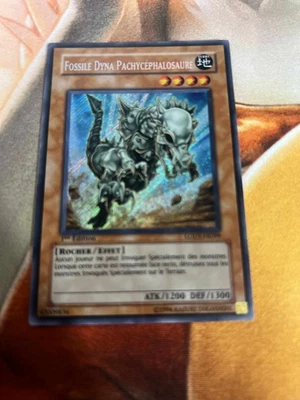 Fossil Dyna Pachycephalo Secret 1st French LODT-EN099 FR099 Moderate Play Yugioh - Image 1 of 3