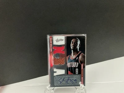 2010 Absolute Memorabilia Premiere Materials /499 Elliot Williams Rookie Auto RC - Image 1 of 3