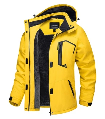 Womens Mountain Ski Snowboard Jacket Waterproof Thermal Fleece Lined Winter Coat - Image 1 of 4