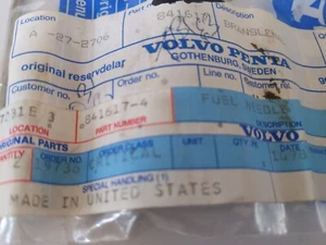 Volvo Penta 841617-4 Fuel Needle! - Picture 1 of 5