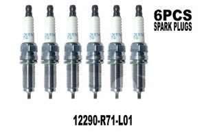 6 PCS 12290-R71-L01 NGK Iridium Spark Plugs DILZKR7A11G NEW FOR ACCORD ODYSSEY - Picture 1 of 5