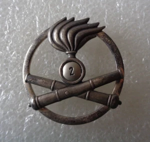 FREGIO DA BASCO 2° REGGIMENTO ARTIGLIERIA ESERCITO ITALIANO - Foto 1 di 2