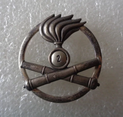 FREGIO DA BASCO 2° REGGIMENTO ARTIGLIERIA ESERCITO ITALIANO - Immagine 1 di 2