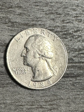 1984 quarter no mint mark Cover