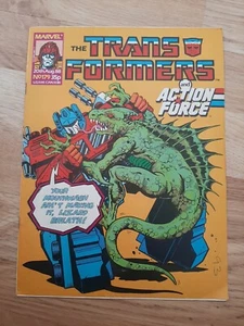 TRANSFORMERS BRITISH WEEKLY #179 MARVEL UK COMIC 1988 - Picture 1 of 6