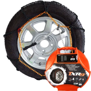 Auto Reifen Schneeketten N20 13" Anti Rutsch Notfall Schlamm Stahlketten TÜV geprüft - Bild 1 von 85