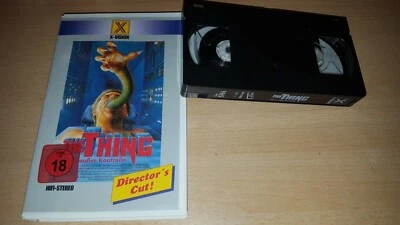 The Thing - Gene außer Kontrolle - Oliver Reed - uncut - X-Vision - ab 18 - VHS - Bild 1 von 2